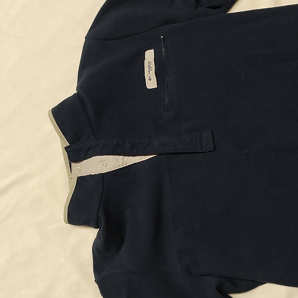 Columbia PFG Fleece Snap Pullover - Picture 2 of 4